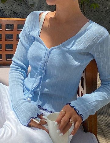 Bluza Dazy, albastru