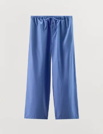 Pantaloni Zara, albastru