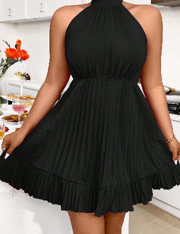 Rochie scurta SHEIN CURVE, negru