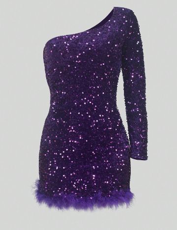 Rochie scurta SHEIN, mov