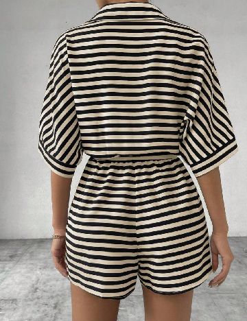 Salopeta SHEIN, crem