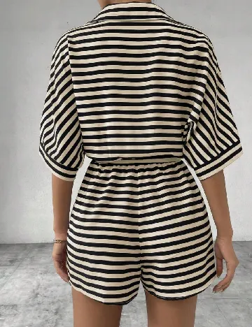 Salopeta SHEIN, crem