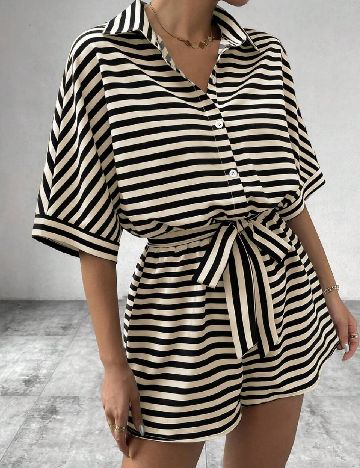 Salopeta SHEIN, crem