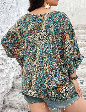 Bluza SHEIN CURVE, mix culori