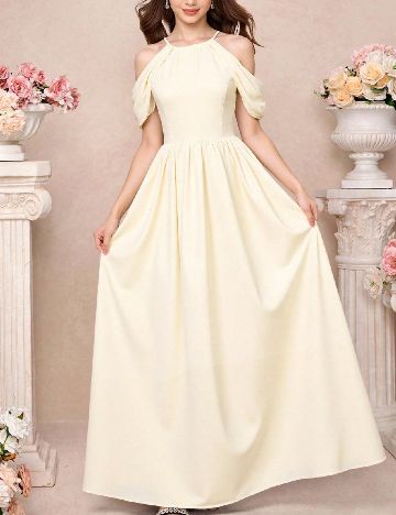 Rochie Shein Kids, crem