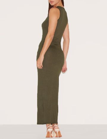 Rochie lunga PrettyLittleThing, verde