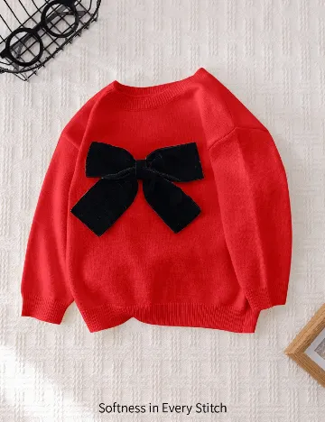 Bluza Cozy Pixies, rosu