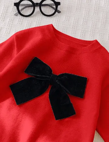 Bluza Cozy Pixies, rosu