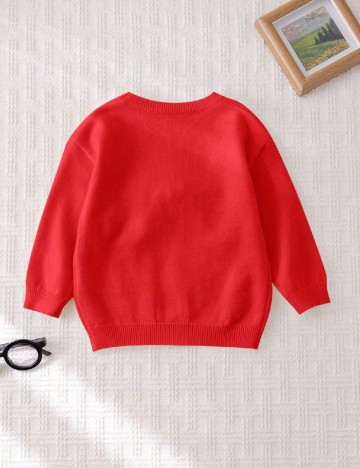 Bluza Cozy Pixies, rosu