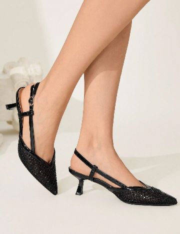 Pantofi SHEIN, negru