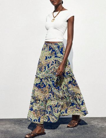 Fusta SHEIN, mix culori