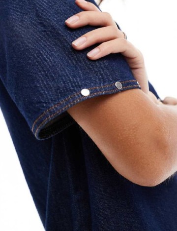 Rochie scurta ASOS, bleumarin