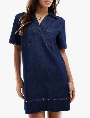 Rochie scurta ASOS, bleumarin