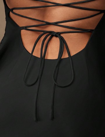 Rochie lunga Silquee, negru