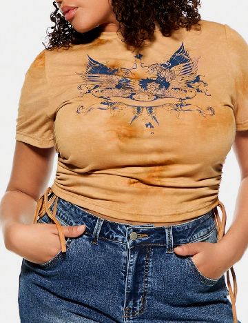 Top Forever 21 Curve, maro