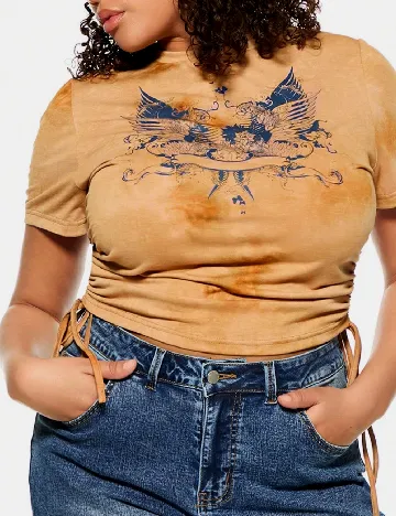 Top Forever 21 Curve, maro