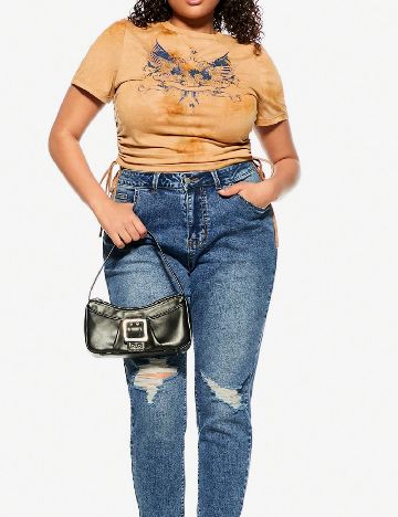 Top Forever 21 Curve, maro