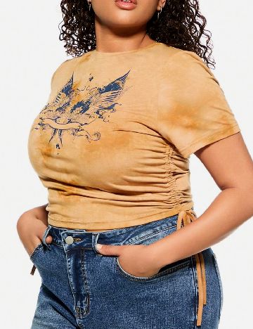 Top Forever 21 Curve, maro