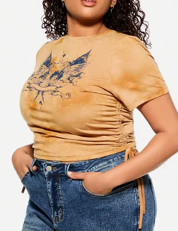 Top Forever 21 Curve, maro