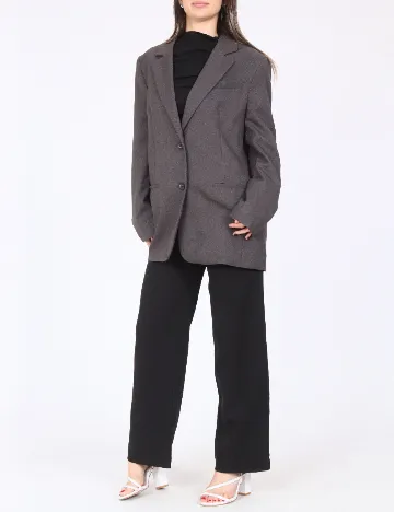 Sacou Oversize River Island, gri