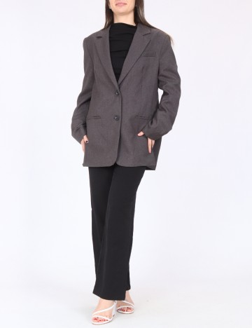 Sacou Oversize River Island, gri