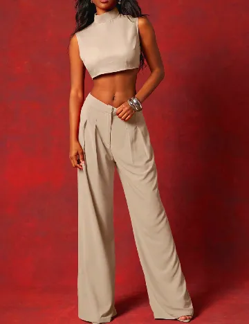 Pantaloni SHEIN, bej