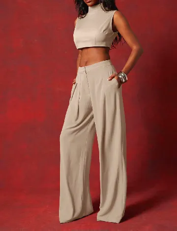 Pantaloni SHEIN, bej