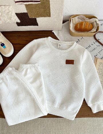 Compleu Shein Kids, alb