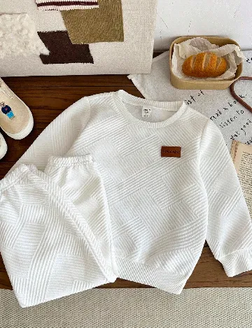 Compleu Shein Kids, alb