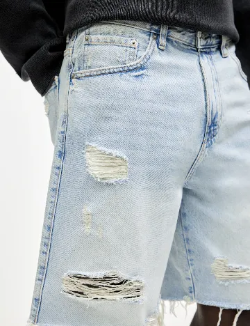 Pantaloni scurti Pull&Bear, bleu