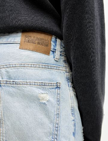 Pantaloni scurti Pull&Bear, bleu