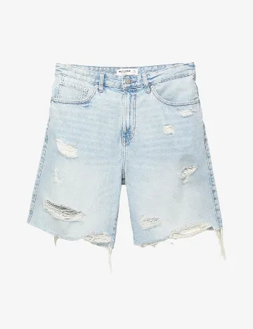 Pantaloni scurti Pull&Bear, bleu