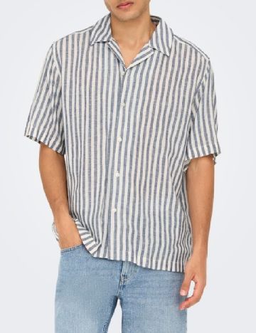 Camasa Only, albastru