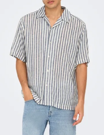 Camasa Only, albastru