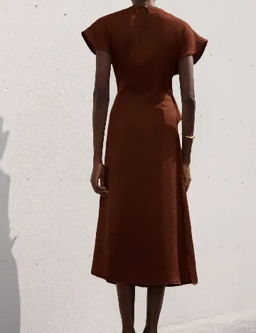 Rochie medie SHEIN, maro