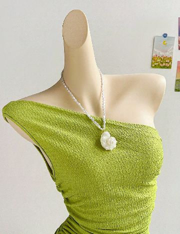 Rochie medie SHEIN, verde