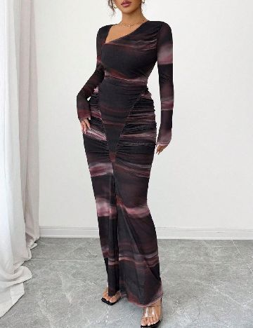 Rochie lunga SHEIN, mix culori