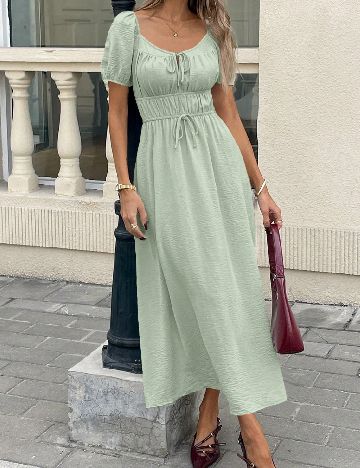 Rochie lunga SHEIN, verde