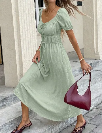 Rochie lunga SHEIN, verde