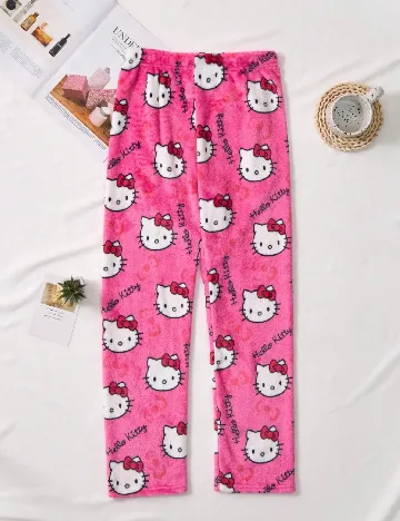 Pantaloni de pijama SHEIN, roz