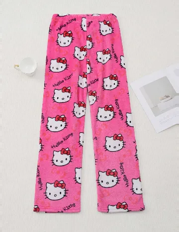 Pantaloni de pijama SHEIN, roz