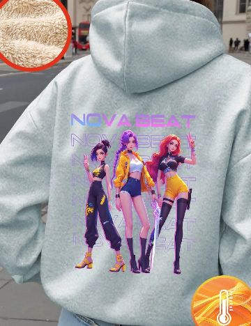 Hanorac Shein Kids, gri