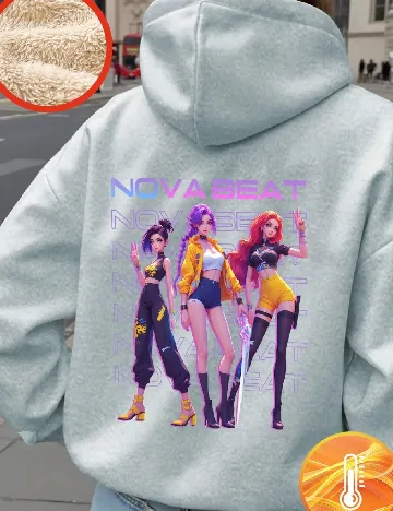 Hanorac Shein Kids, gri