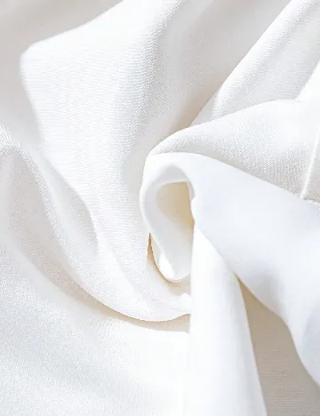 Pantaloni scurti SHEIN, alb