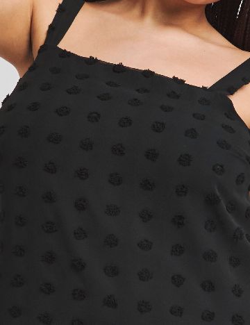 Rochie lunga Simply Be Plus Size, negru