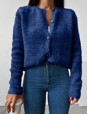 Cardigan SHEIN, albastru