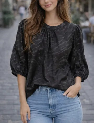 Bluza River Island, negru