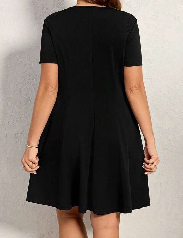 Rochie scurta SHEIN CURVE, negru