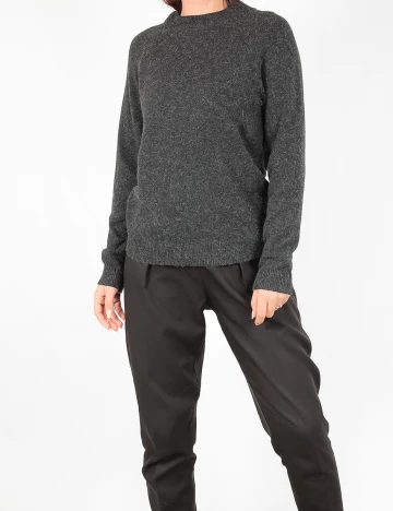 Bluza Only, gri inchis