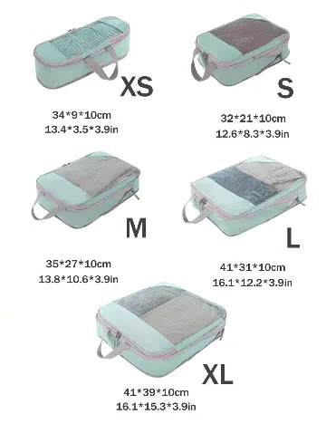 Set genti pentru depozitare 5 bucati SHEIN, gri